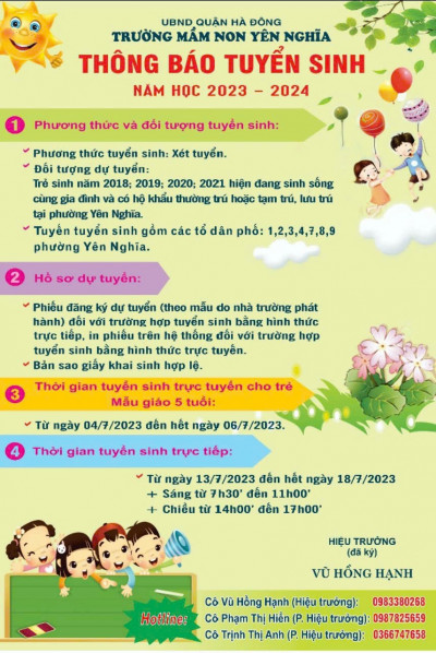 ảnh tuyển sinh