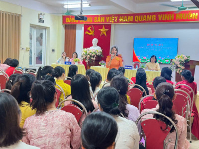 TRƯỜNG MẦM NON YÊN NGHĨA TỔ CHỨC THÀNH CÔNG TỐT ĐẸP HỘI NGHỊ CÁN BỘ, VIÊN CHỨC, NGƯỜI LAO ĐỘNG NĂM HỌC 2026 - 2027