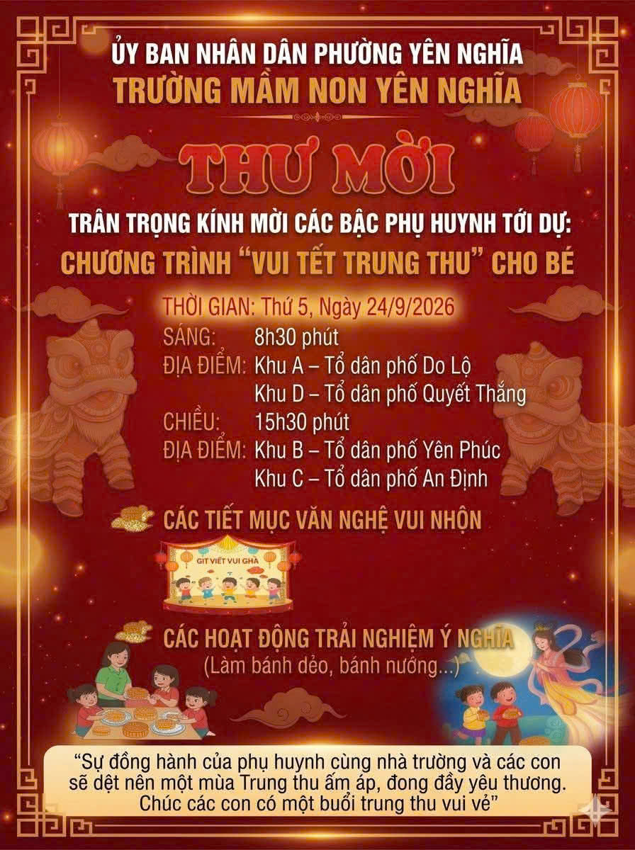 THƯ MỜI